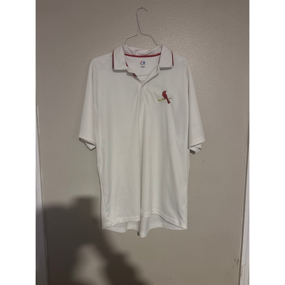 Men's majestic St. Louis Cardinals polo‎